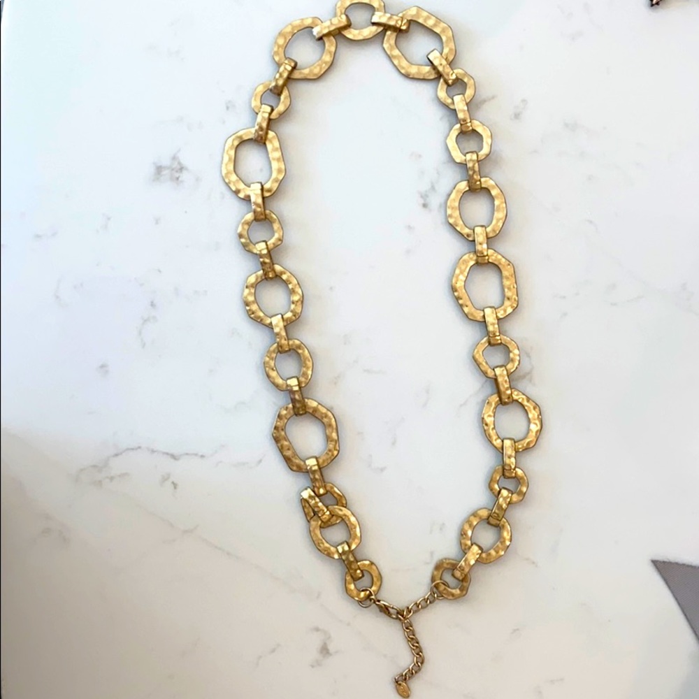 Zara adjustable statement necklace